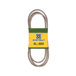 Correas trapezoidales para césped y jardín